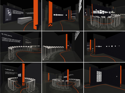 The sequence of the spaces