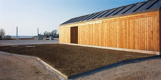 The first-aid building (Photo by Marco Zanta)