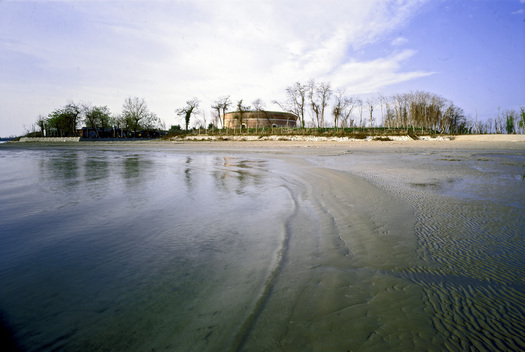 The beach near the TMM (Photo by Alessandra Chemollo)
